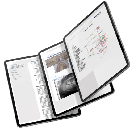 Planificación de casos clínicos presentada en tablets